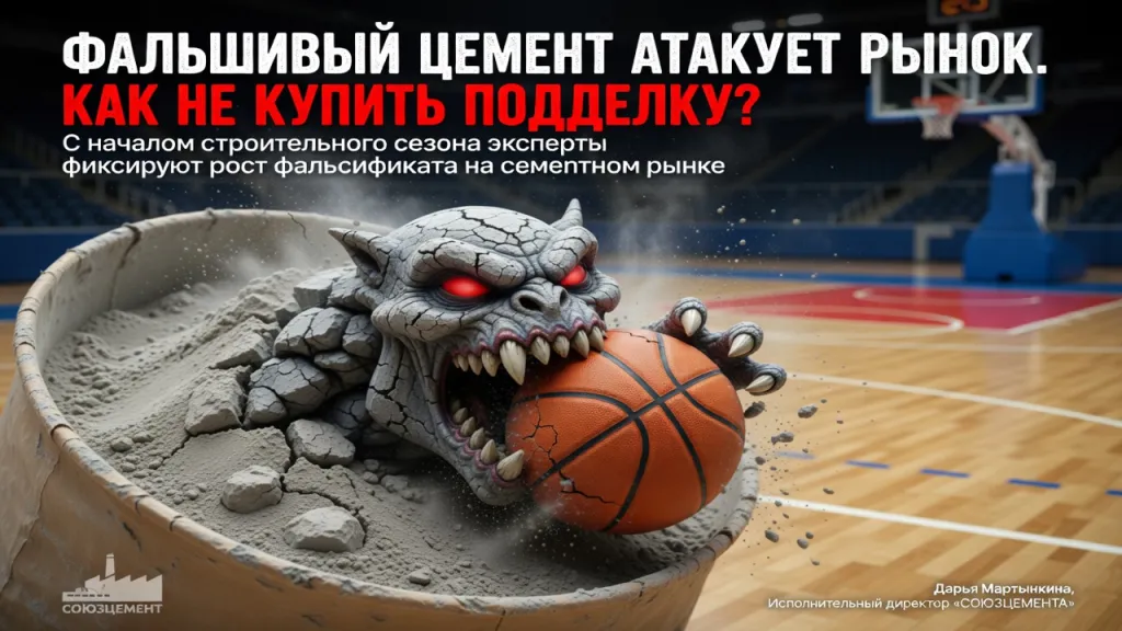 Фальшивый цемент атакует рынок. Как не купить подделку?
